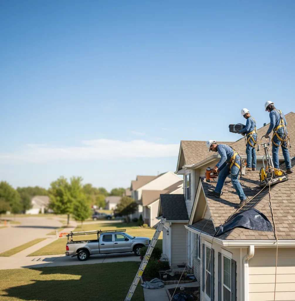 Roof Repair in Tornado